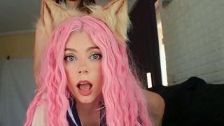 Hot and ready - my alluring girlfriend's wet pussy and tight ass with anal plug