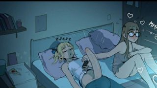 Futa dickgirl's steamy sleepover romp in XXX video!