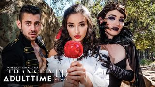 Crazy Hot Threesome Sex with Tranny Natalie Mars & Cis Babe Emily Willis, Cum-Filled XXX Video