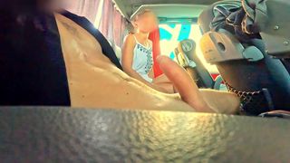 Public Bus Jerking-off XXX Video with Surprising Spotting by a Horny Woman