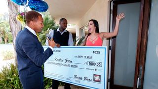 Karlee Grey Takes On Two Monsters