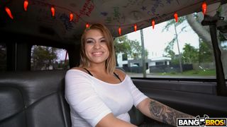 Big Tit Latina Hops on The Bus Big Tit Latina Hops on The Bus