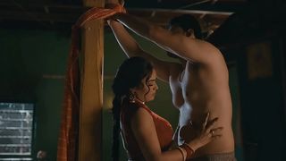 Indian hot sexy bhabi give punishment the young slave guy! Hindi audio