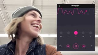 Naughty Nympho Cums Like a Fountain in Supermarket – Lush Remote Insanity!