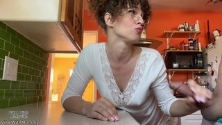 Curvy Stepmom Can’t Resist – Fucks Her Stepson Behind Husband’s Back on His Business Trip!