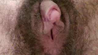 Sexy Mom's Dirty XXX Selfie - Huge Clit Rubbing and Squirting Muff