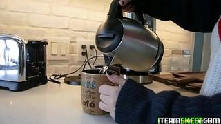 Lesbians babe Lasirena69 and sexy slut Alice hot bath fuck