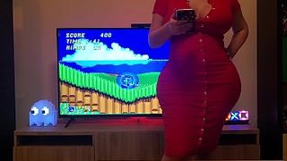 THICK BRATTY SIS FUCKS ME BEFORE SHE GOES ON HER DATE ON VALENTINES DAY