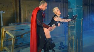 Busty Mila Milan in sultry high heels, fucked hard from behind, XXX Video