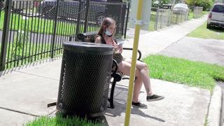 Ecstatic blonde Bailey Base ravished on city streets in must-see XXX video Ecstatic blonde Bailey Base ravished on city streets in must-see XXX video