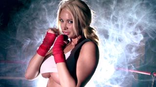 Unleash Your Wild Side with Sporty Slut Summer Brielle in XXX Boxing Ring