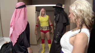 Busty Kate Frost's Seductive Big Tit Seduction of Saviour in XXX Video