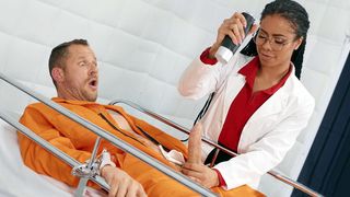 Dr. Kira Noir Gives Mind-Blowing Blowjob to Hunky Scott Nails - XXX Video