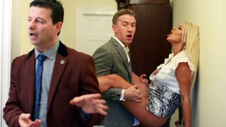 Brooklyn Blue and Danny D's Steamy Behind-the-Scenes Action in 'Behind Her Husband's Back' - Brazzers HD, XXX Video