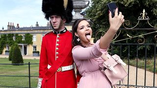 Sofia Lee in Brazzers Exxtra HD ~ Stroking the Guard's Post