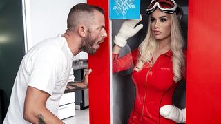 Sexy Victoria June Gets Birthday Surprise from Brazzers HD in 'All Dolled Up'