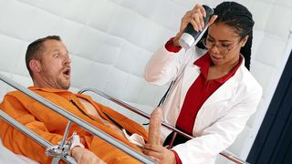 Jailhouse Fuck 4 - Kira Noir and Scott Nails - Brazzers HD, XXX Video