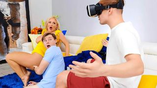 Pumped for VR!!! Dirtiest Cumshots and Deepthroat in Kianna Dior's