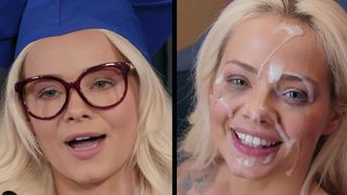 Creamy Facial Cumshot for Hot Elsa Jean, Must-XXX Video Now!