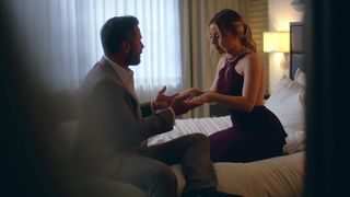 Jilted groom plunges into hot bridesmaid Anna Claire's naughty wet hole on wedding day, XXX video