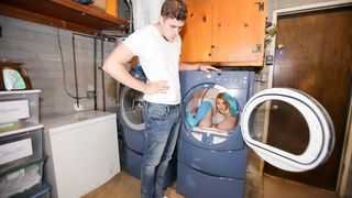 Tiny chick gets spin cycle satisfaction - exclusive video!