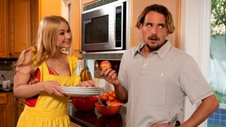 Mother's Day Delight ~ Stepson Tyler Nixon & Girlfriend Lana Sharapova Please Hot MILF Sarah Vandella with Sexy Fun